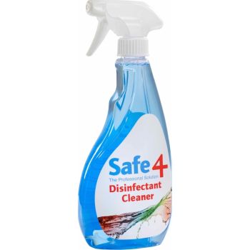  Safe4 Disinfectant Pre-diluted spray 1:10 dilution, Mint Scent, 500 ml 