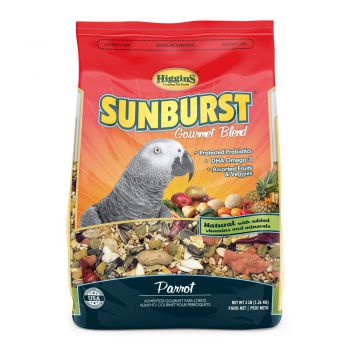  Higgins Sunburst Parrot Food, 3 lb 