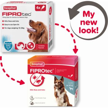  Fiprotec for Medium Dog - 4 Pipettes (EXP: AUG 21 2025) - 4PCS LEFT 