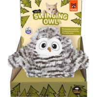 FOFOS Swinging Owl Interactive Cat Toy