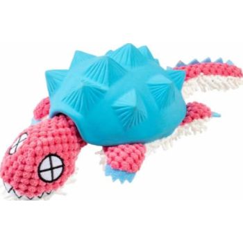  Duvo+ Plush & Latex Dog Toys Armadillo 34x14x8.5cm blue/pink 