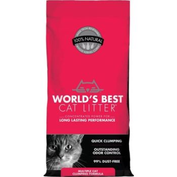  World's Best Cat Litter Multiple Cat Clumping Cat Litter - 15 lbs 
