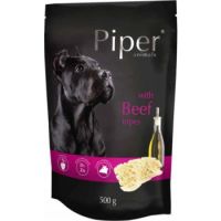 PIPER Dog Food Beef Tripes Sachet 500g
