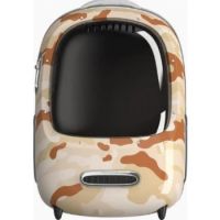 Petkit breezy Dome Generation 2 Back Pack Carrier For Cats And Puppies Camo 13" L x 12" W x 18" H