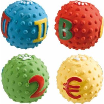  Ferplast Latex Dog Toy Ø5 cm (PA 5535), Mixed Colours (1pcs) 