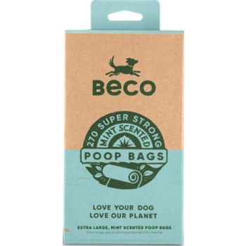  Beco Bags Mint Scented Poo Bags 270pcs 