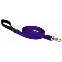 1" PURPLE  Leash 4' Long