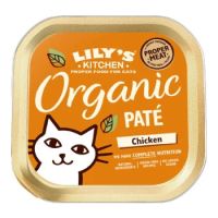 Lily's Kitchen Organic Chicken Pate Wet Cat Food - 85G