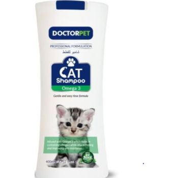  Doctor pet Cat Shampoo Omega 3 400ML 