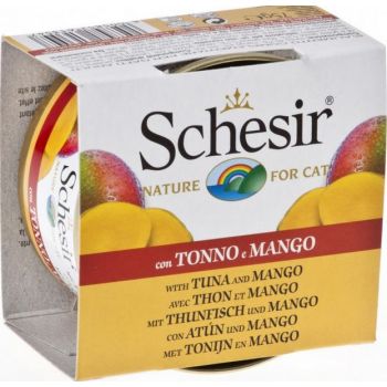  Schesir Cat Wet Food-Tuna With Mango 75g 