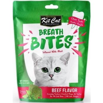  Breath Bites Cat Treats  Beef Flavor 60g 