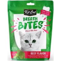 Breath Bites Cat Treats  Beef Flavor 60g