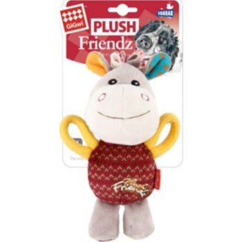  Gigwi Plush Friendz Dog Toys with Squeaker – Donkey 
