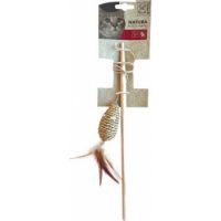 M-PETS Natura Mouse Cat Wand Toys