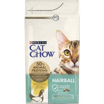  PURINA Cat Chow Hairball Control Dry Cat Food 1.5KG 