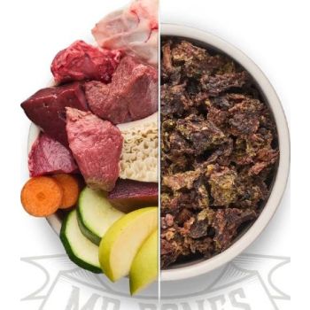  Mr Bones Air-Dried Free Range Wild Venison Dry Dog Food - 1 Kg 