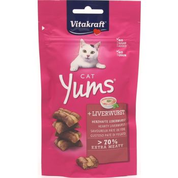  VITAKRAFT CAT YUMS SOFT CROCCANTINI WITH LIVER PATE' 40 gram 