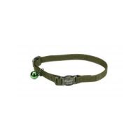 Coastal 3/8" SafeCat Nylon Breakaway Collar Palm Green