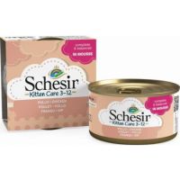 Schesir Kitten Can Mousse 3-12 Chicken Wet Food 85g