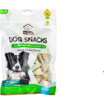  Howbone Dog Snack -Small Bone 270g (15pcs/Pack) - Milk Flavour 