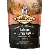 Carnilove Salmon & Turkey For Large Breed Puppies 1.5kg