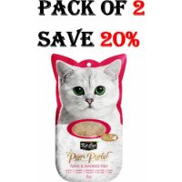 Kit Cat Purr Puree Tuna & Smoked Fish 15gx2