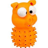 Ferplast Vinyl Squeaky Dog Toys Orange  (PA 6556) 8x8.6x H 13.6cm