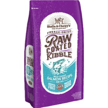  Stella & Chewy’s Baked Kibble for Cats – Raw Coated Wild-Caught Salmon Recipe 4.5KG 