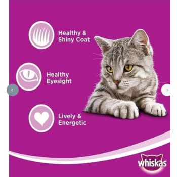  Whiskas Adult Chicken Dry Cat Food - 1.2KG 
