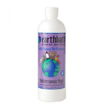  Earthbath Deodorizing Shampoo Mediterranean Magic Rosemary Scent 16oz 