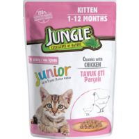 Jungle Pouch 100 g Kitten Chicken in Gravy