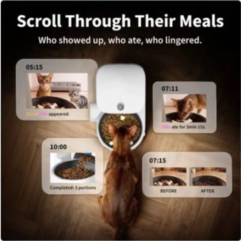  Petkit 'YumShare Solo 2.0 Camera' Automatic Feeder - 3L 