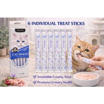  Emily Pets Liquid Snack Tuna & Cranberry 6x15g 