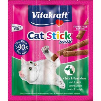  Vitakraft Cat Stick Duck and Rabbit 18g 