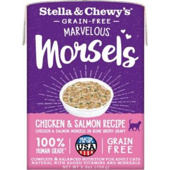  Cat Marvelous Morsels – Chicken & Salmon Medley – 5.5 Oz 