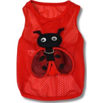  Saas Pet Dress Lady Bug Size 00 