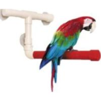 VanPet Bird Toy Natural And Clean 1821(3) - 35x28x38 cm, Ø3.2 cm    (In Purple Rock n White Stand)