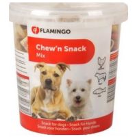 Flamingo Chew'n Snack Mix Bones
