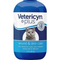 Vetericyn Plus Feline Antimicrobial Cat Wound & Skin Spray – 3oz