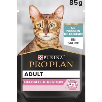  Pro Plan Nutri Savour Delicate Cat - Oceanfish in Gravy (85g) 