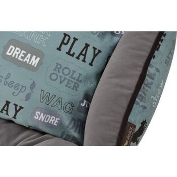  P.L.A.Y. Lounge Bed -  Dog's Life - Light Blue -  Small Size 
