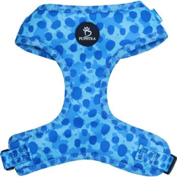  Pupstra Adjustable Harness - Blue Leopard Xs 