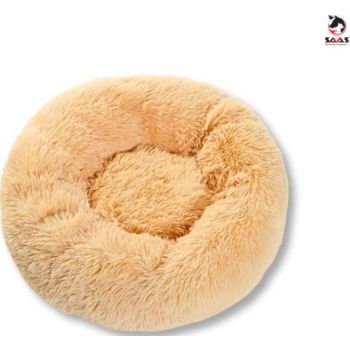  Saas Donut Pluffy Pet Bed Apricot  XL80CM 