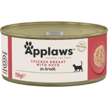 Applaws Cat Wet Food Chicken with Duck 156g Tin