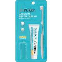 Purry Advanced Dental Care Kit For Dogs And Cats Milk Flavor - 3 Piece Set