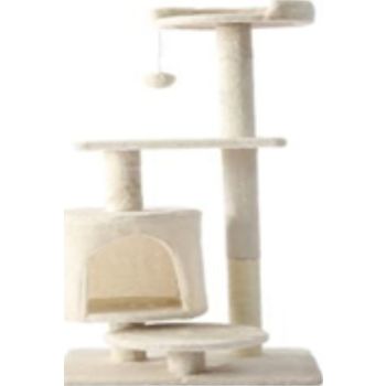  CAT TOWER SCRATCHER WHITE 50*40*110 