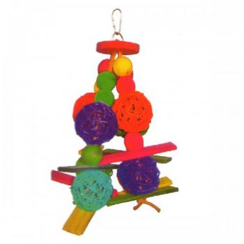  HANGING TOY FOR SML&amp; MED BIRDS 12&quot; 