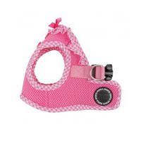 PUPPIA VIVIEN HARNESS B PINK M Neck 9.84" Chest 14.96"