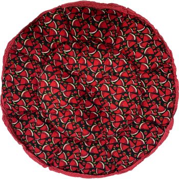  Puppod Pet Round Bed Watermelon 80cm 