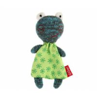 Frog "Refillable catnip' w/3catnip teabags in ziplock bag